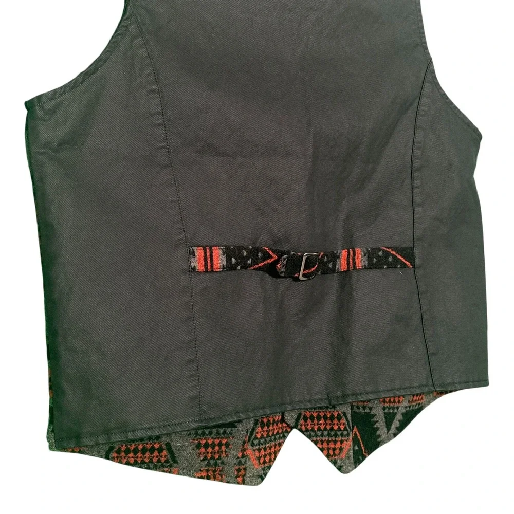 Outback Trading Co Owen Vest 29737 Southwest Wool Blend Aztec Mens‎ LG Western